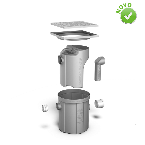 Super Caixa de Gordura Com Cesto para Limpeza