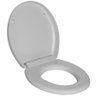 Assento Sanitário Soft Close Oval Branco