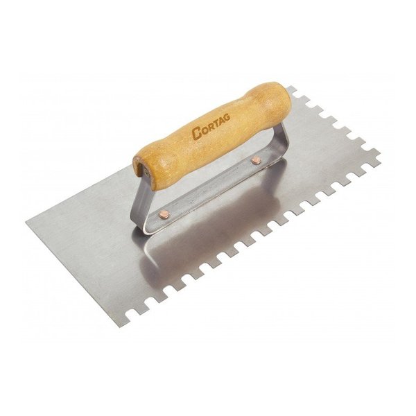 desempenadeira de aco dentada 8 x 8 mm