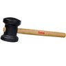 martelo de borracha preto 80mm