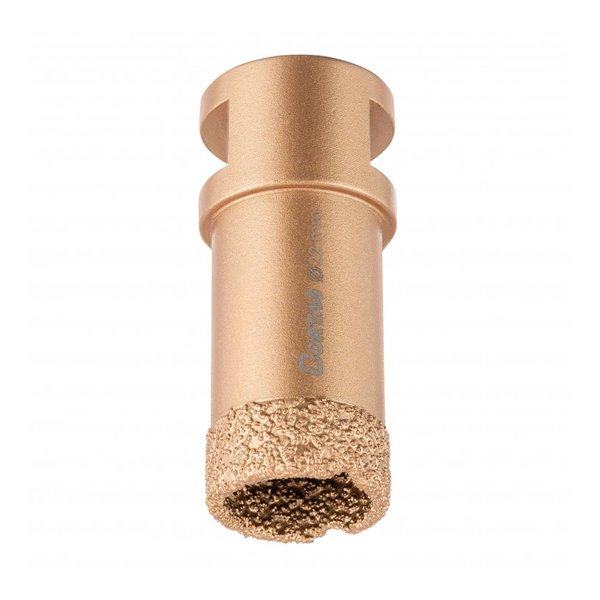 serra copo diamantada o 22 mm para esmirilhadeira