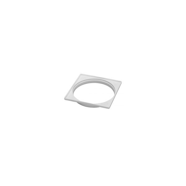 0944 porta grelha quadrado branco 200x200